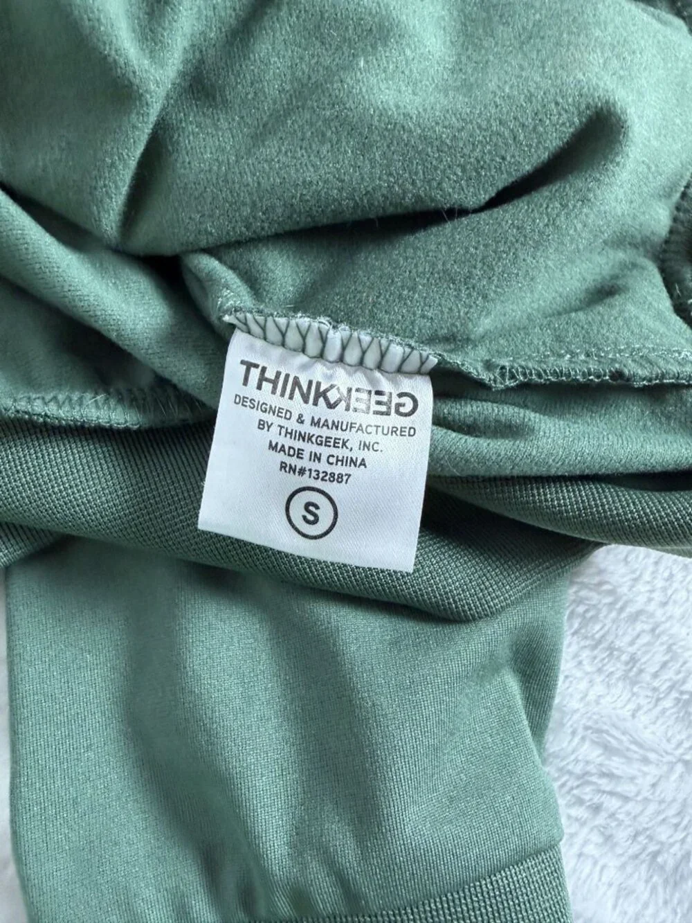 Star Wars ThinkGeek Rebel Alliance Rank Badge Track Jacket Olive Green Small